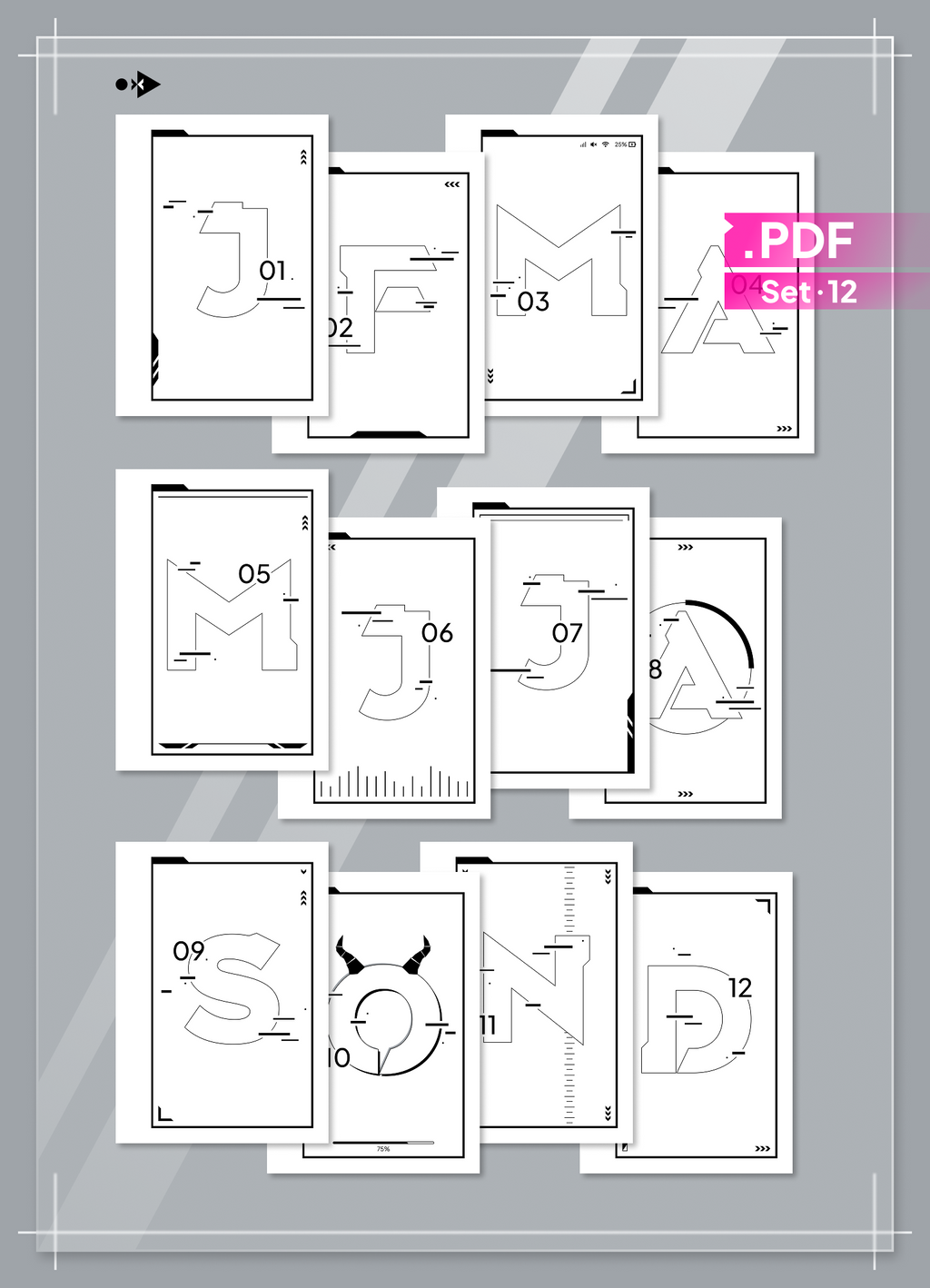 Cyber Monthly Dashboards