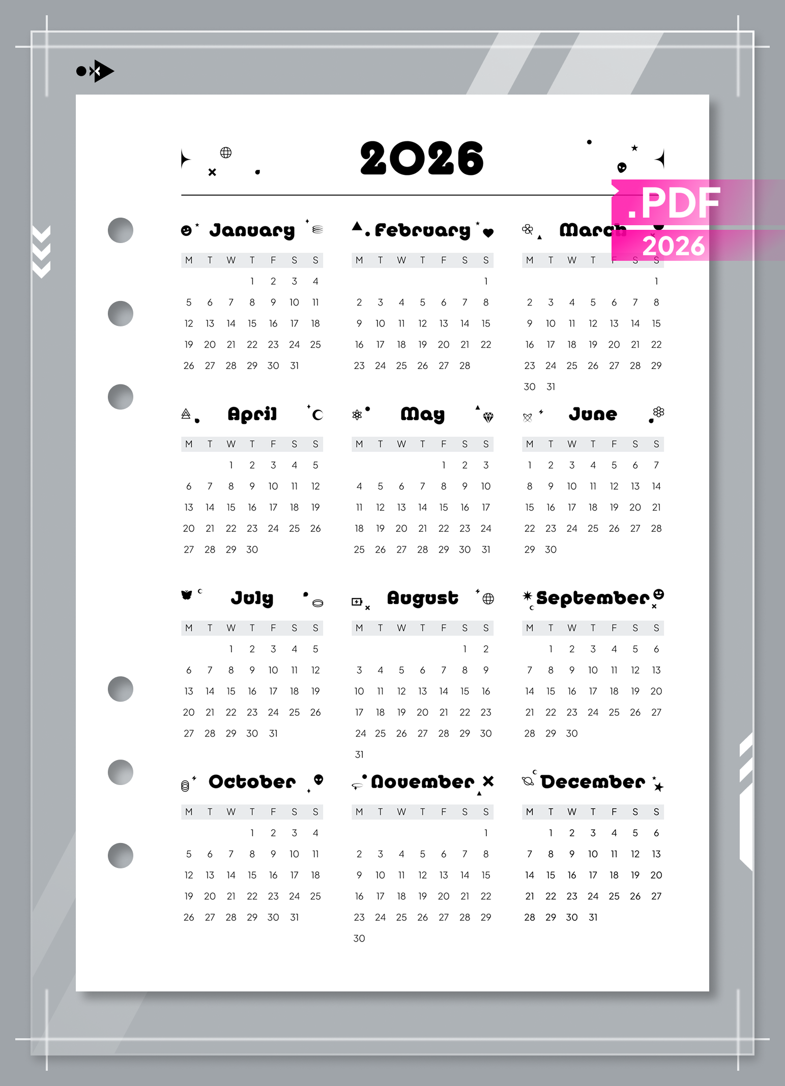 2026 Y2K Yearly Overview