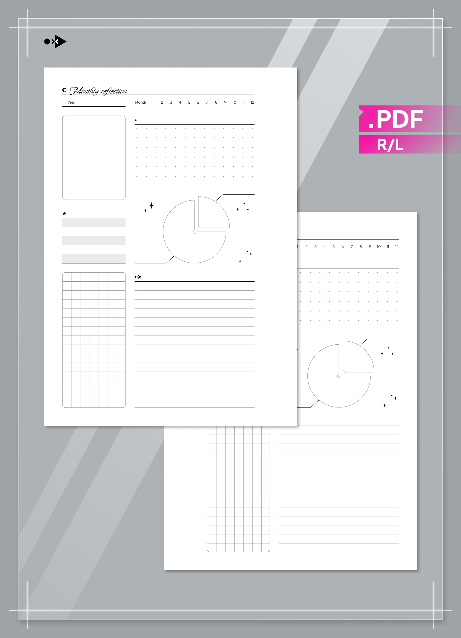 Undated Celestial Monthly Reflection