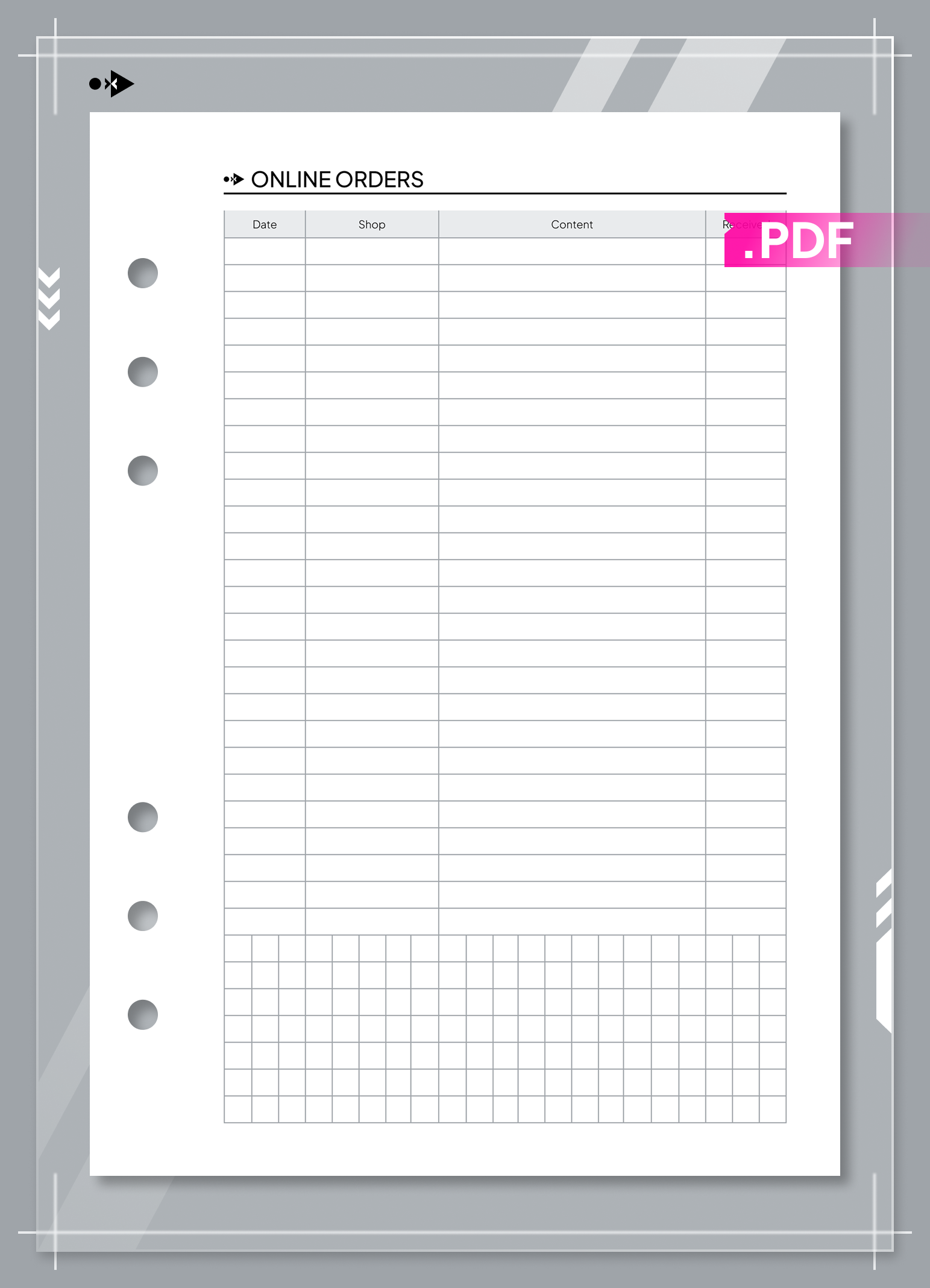 Online Orders Tracker