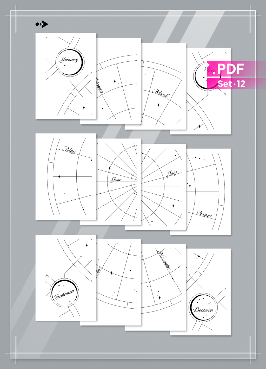 Celestial Monthly Dashboards