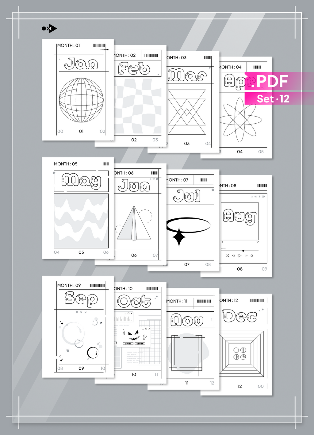 Y2K Monthly Dashboards