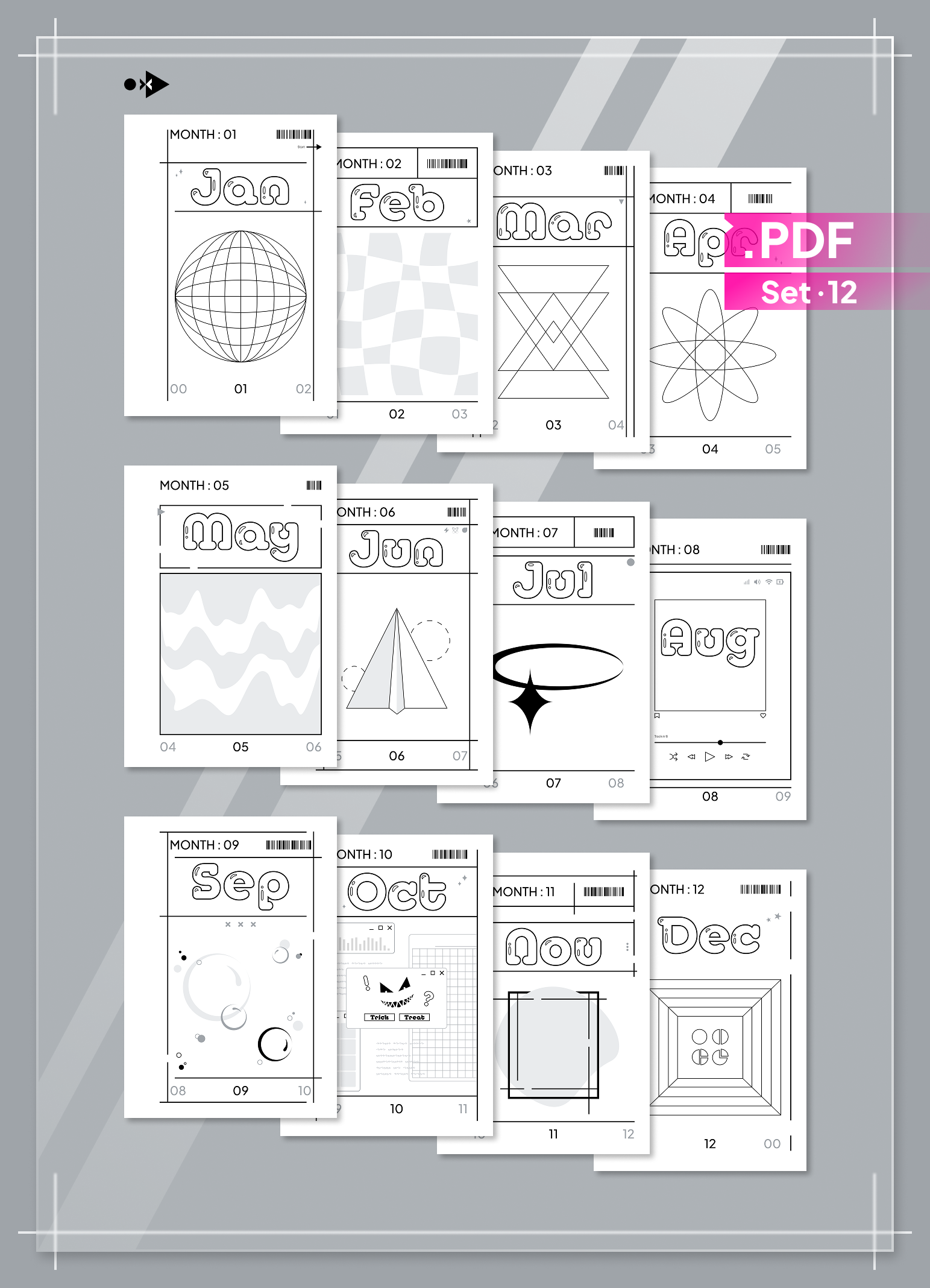 Y2K Monthly Dashboards